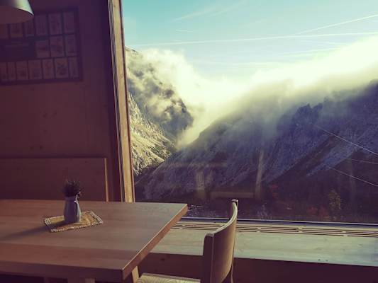 Die neue Voisthaler Hütte am Hochschwab