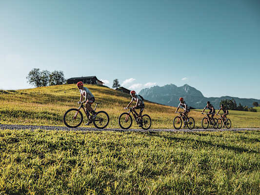 Kirchberg mit Wilder Kaiser