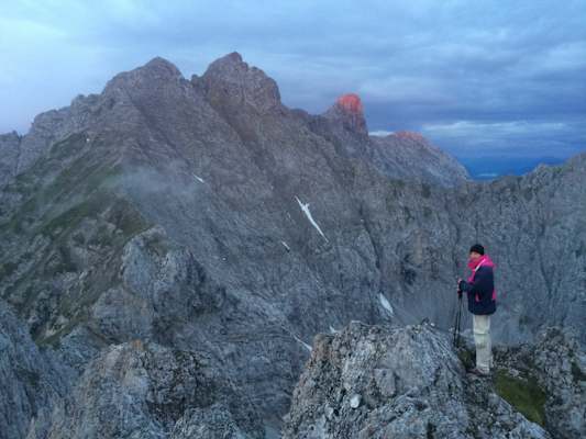 Die Nordkette am Morgen