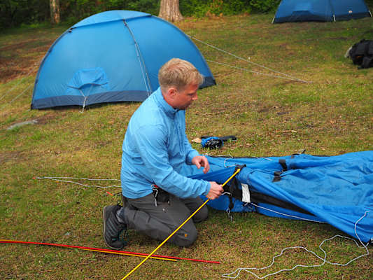 Zelt aufbauen Tipps