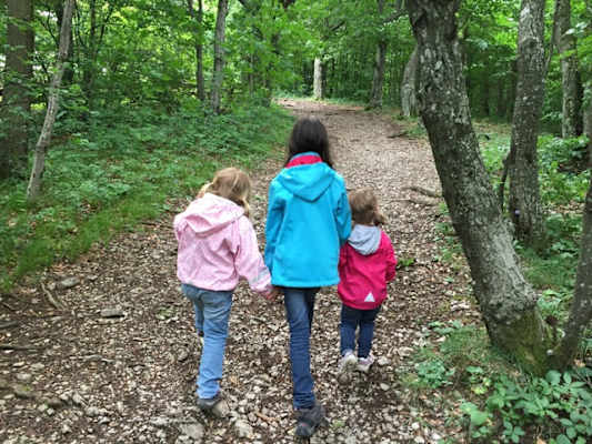 Wandern zum Peilsteinhaus mit Kindern