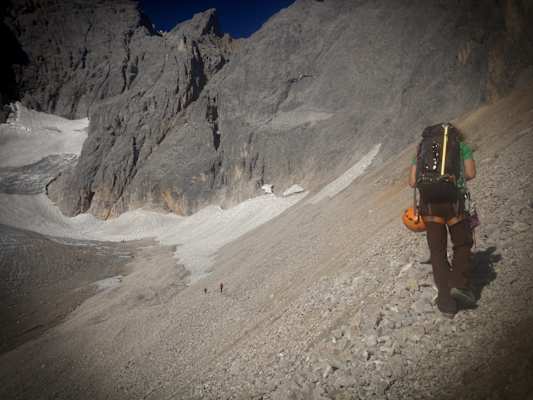 Der Weg zum Gletscher