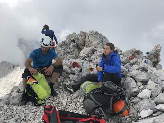 Peter Schlickenrieder und Laura Dahlmeier