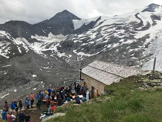 Die Einweihungsfeier im Jubiläumsjahr 150 Jahre DAV