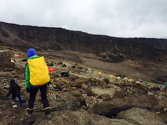 Zurück im Barafu-Camp
