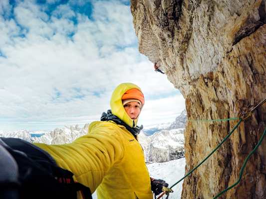 1. Drei Zinnen Traverse Winterbegehung