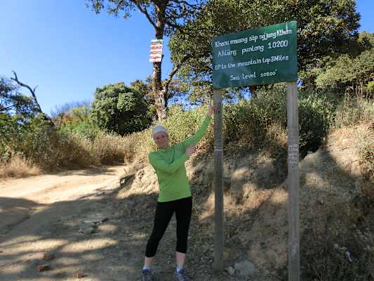 Myanmar Wandern Mount Victoria