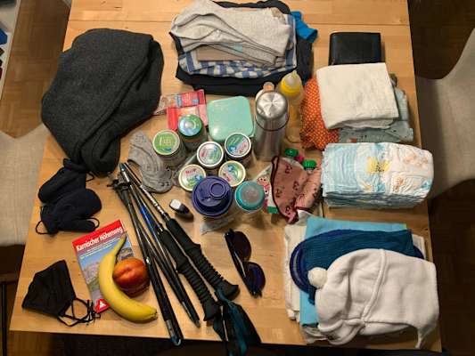 Gewand, Essen, Windeln