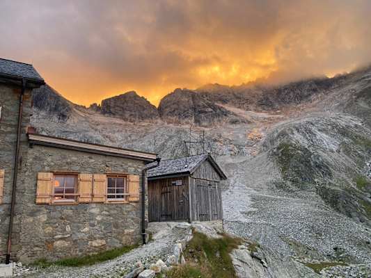 Abendstimmung Richterhütte