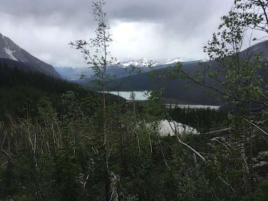 Blick auf Emerald Lake