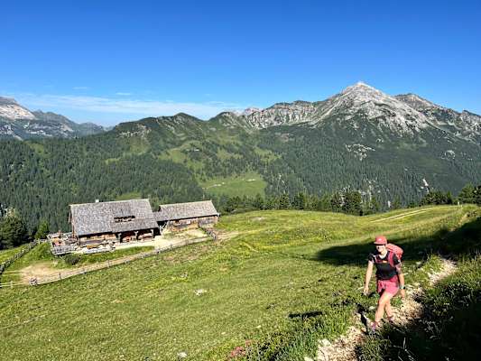 Vorbei an der Twenger Alm