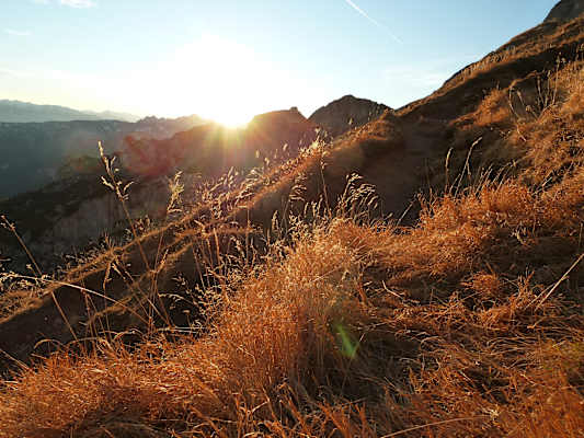 Im Herbst sind die Tage kurz – eine gute Tourenplanung ist unumgänglich.