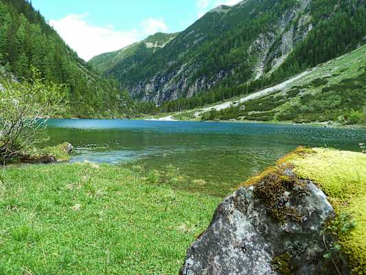 Der Schödersee im Nationalpark Hohe Tauern, Salzburg.