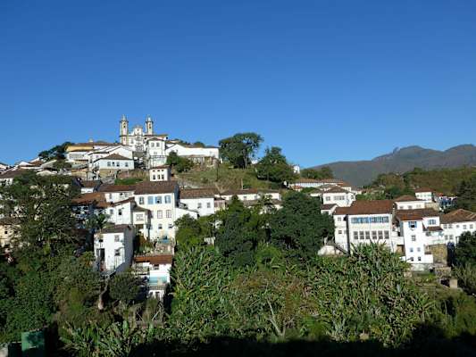 Ouro Preto, die ehemalige Hauptstadt von Minas Gerais 