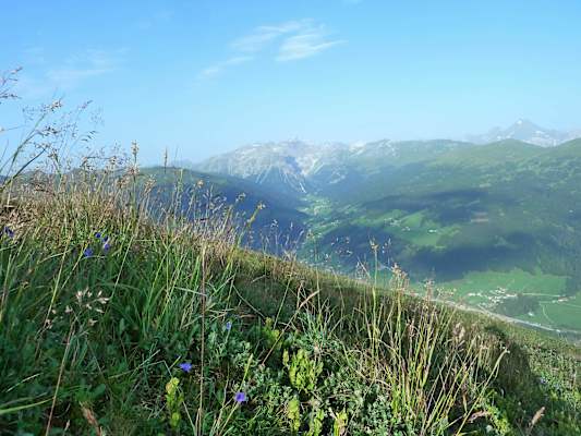 Blick von Padauner Kogel gegen Nordwesten