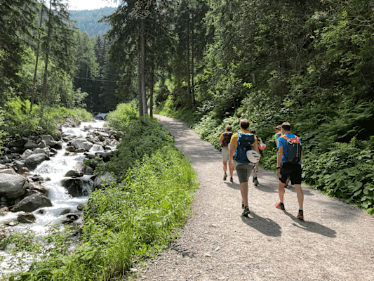 Unterwegs zum Stuibenfall