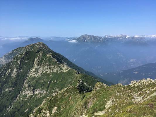 Unterwegs auf der 3. Etappe der Via Alta Vallemaggia