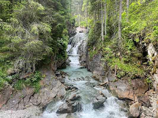 Der Ulnhütten-Wasserfall