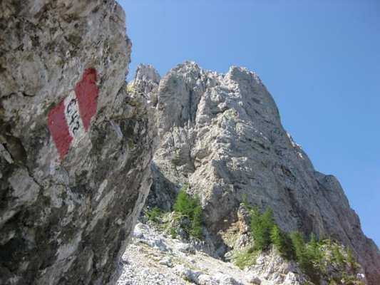 Unter den Nordwänden der Koschuta