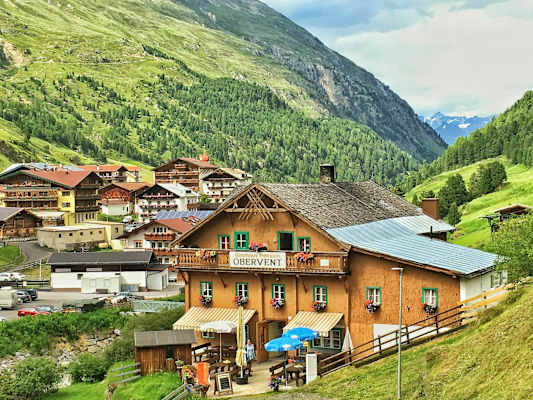 Bergsteigerdorf Vent im Ötztal