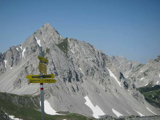 Auf der Arzler Scharte