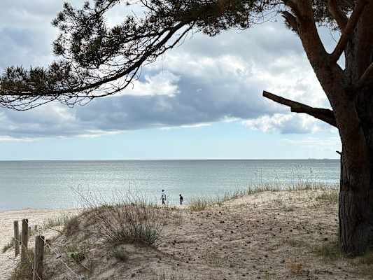 Am Strand bei Sassnitz auf Rügen