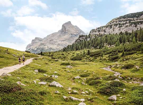 Piz Taibun im Naturpark Fanes-Sennes-Prags