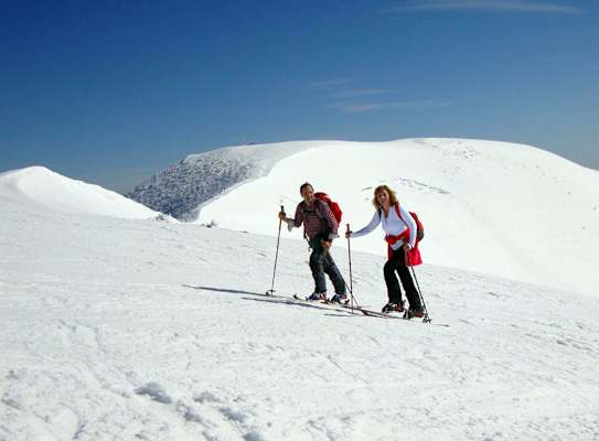 Die letzten Meter vor dem Gipfel