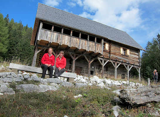 Die historische Bärenriedlauhütte