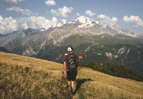 Unterwegs am Mestia-Ushugli-Trek