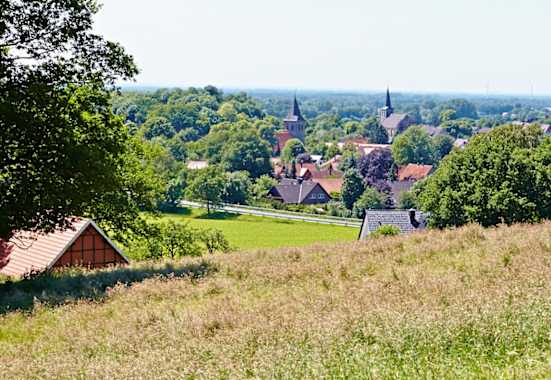 Blick auf Brochterbeck 