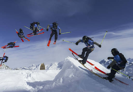 Smith-Athlet Fabio Studer kombiniert Freestyle und Freeriden