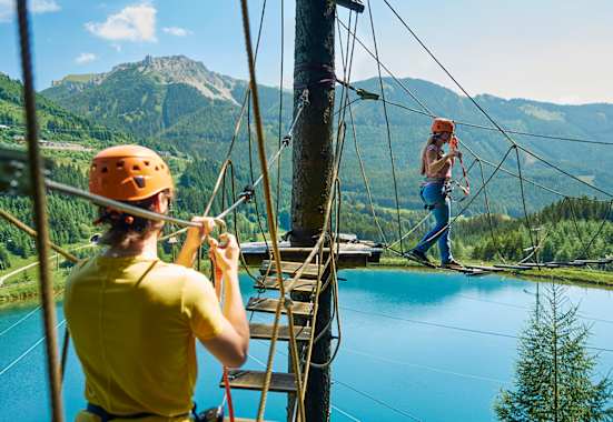 Die Gegend bietet aufregende Abenteuer inmitten der Natur.