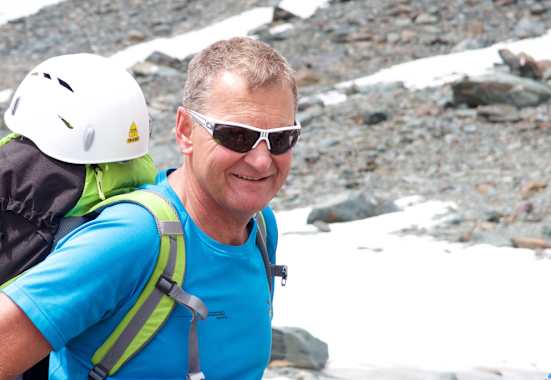 ÖAV-Präsident Ermacora unterwegs Richtung Großglockner