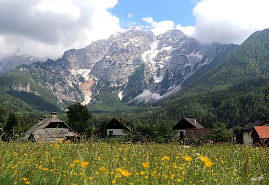 Bergsteigerdorf Jezersko 