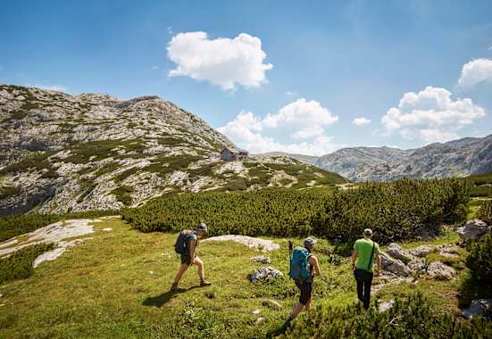 Wanderer im Tennengebirge
