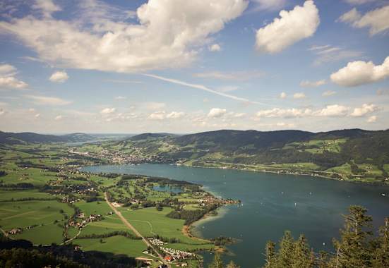 Blick auf den Mondsee