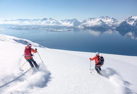 Lyngen Norwegen Skitouren