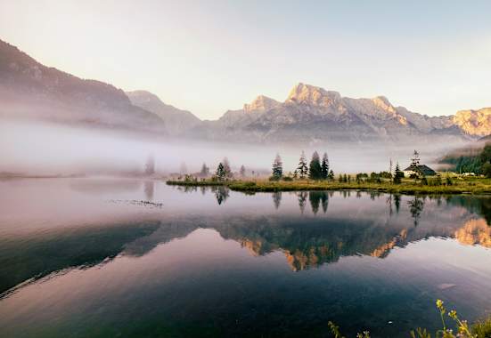 Mystisch - der Almsee bei Grünau