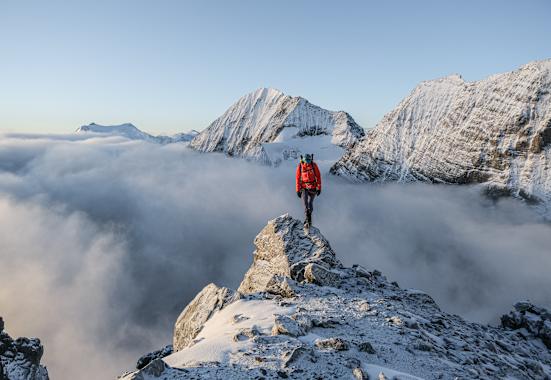 Gerlinde Kaltenbrunner am Ortler