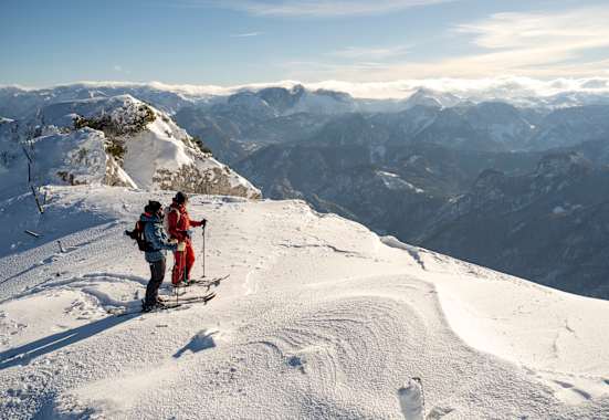 Skitourengeher Hochkar Niederösterreich