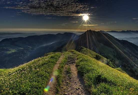 24h Trophy: Langzeitwandern bei Oberstaufen im Allgäu