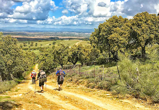 Landschaft in der Extremadura