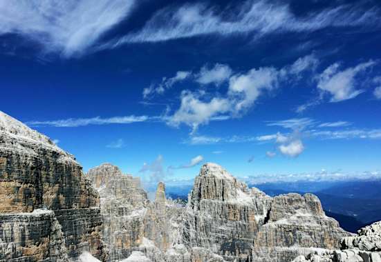 Ferrata Brentari im Trentino