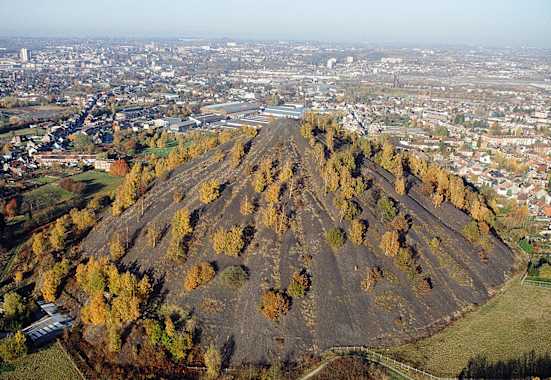 Sentier des Terrils in Belgien