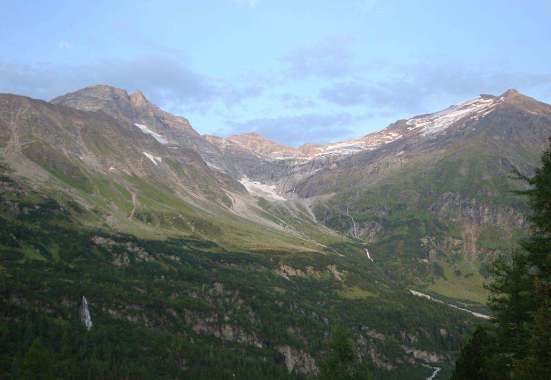 Raurisertal in den Hohen Tauern in Salzburg