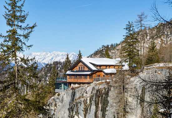 Die Dolomitenhütte (1.616 m) in Osttirol