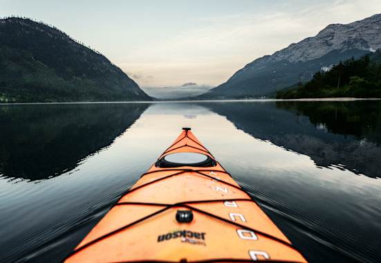 Seekajak am Grundlsee