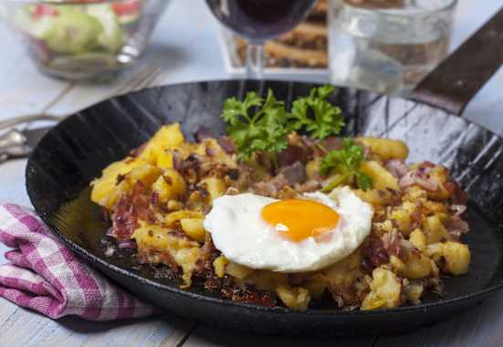 Bergsteiger-Gröstl Rezept