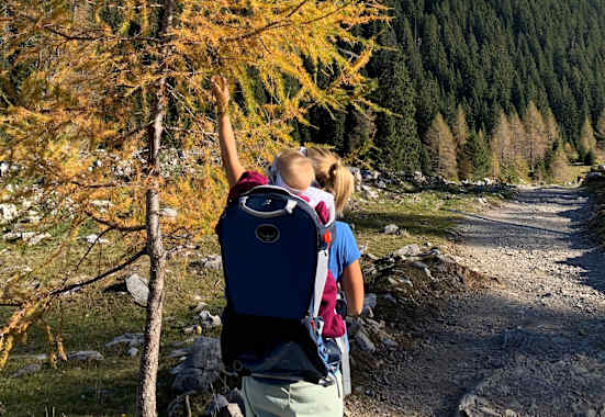 Herbst Wandern mit Kindern